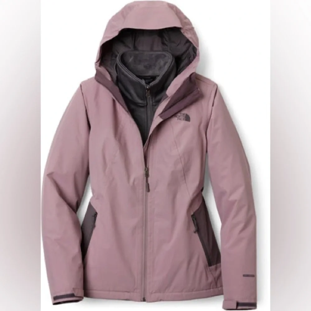 The North Face - Women's Highanddry Triclimate Insulated 3-in-1 Jacket- Mauve - Picture 1 of 11
